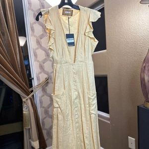 Reformation - Serengeti Dress in Buttercup